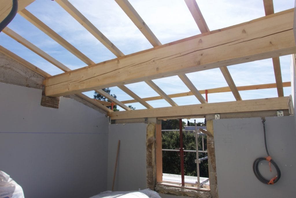 Réfection complète d'une charpente