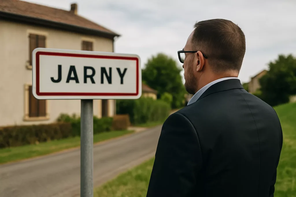 jean françois daville de retour à jarny pour exercer en tant que maitre d'oeuvre